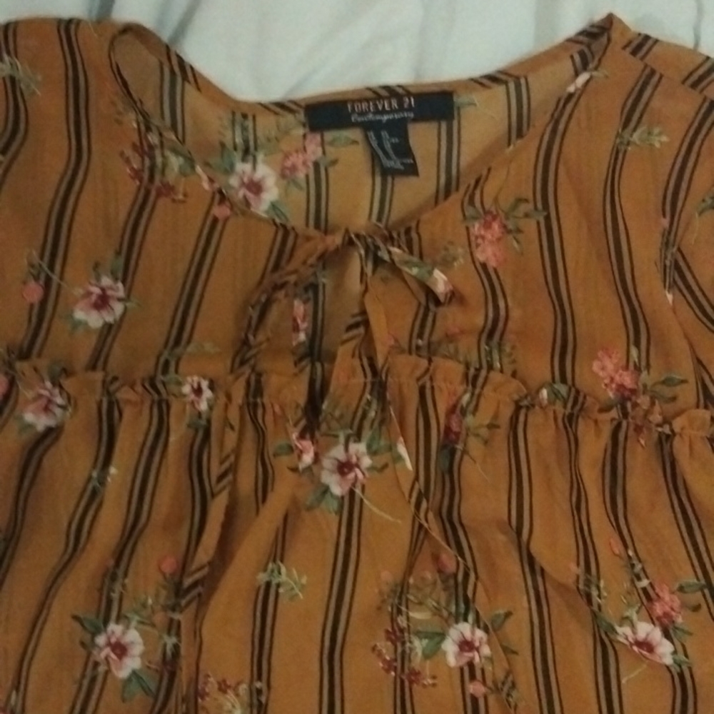 Flowered Blouse